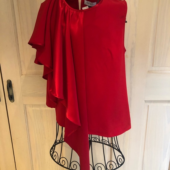 STUNNING RED SHIRT XS DELFI - Picture 2 of 9